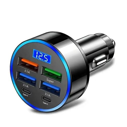 Car charger super fast charging flash charging 150w66w one to four usb Item | Buy Car charger super fast charging flash charging 150w66w one to four usb | SPOP Enterprise Global